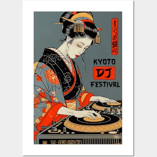 Kyoto DJ Festival Posters and Art